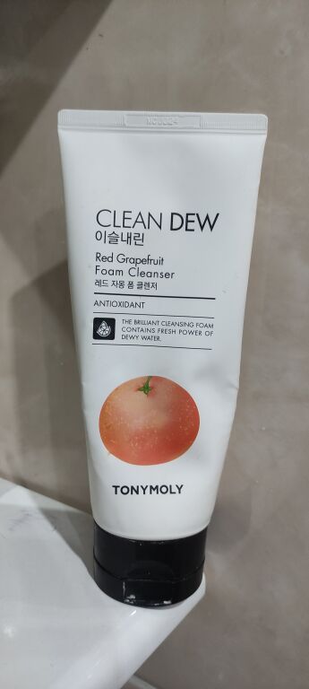 Tony Moly Clean Dew Foam Cleanser Grapefruit