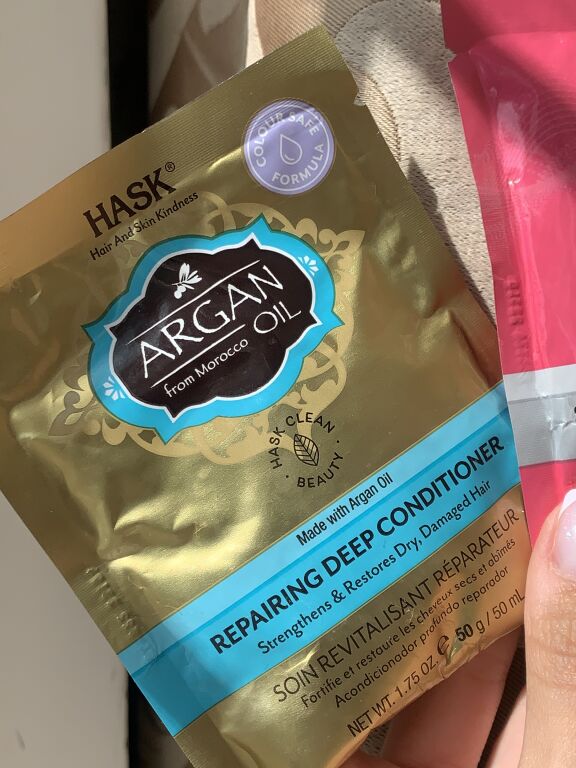 Hask Keratin Protein vs Argan Oil Conditioners