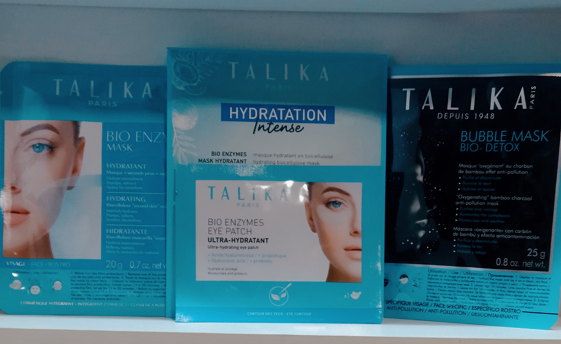 Набір Talika Hydration Intense Fase & Eye Kit