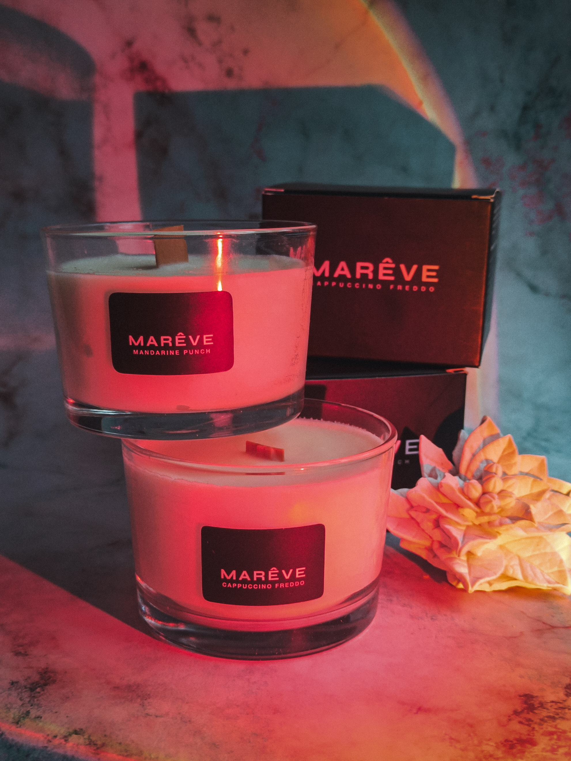 Ароматичні свічки від MAREVE для новорічного настрою