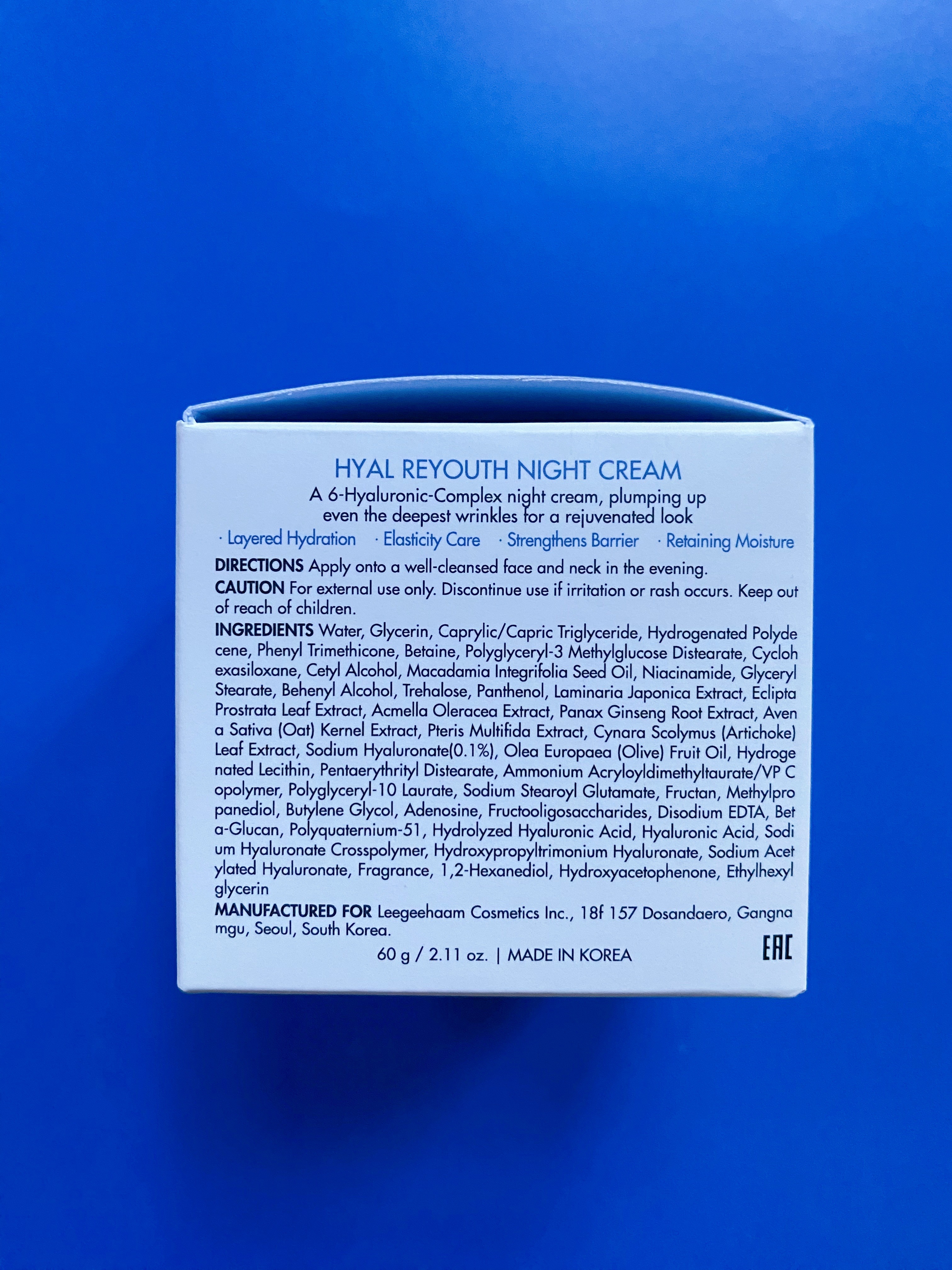 Dr.Ceuracle Hyal Reyouth Night Cream