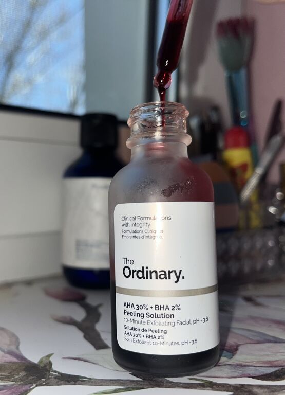 Нашумівший пілінг The ordinary