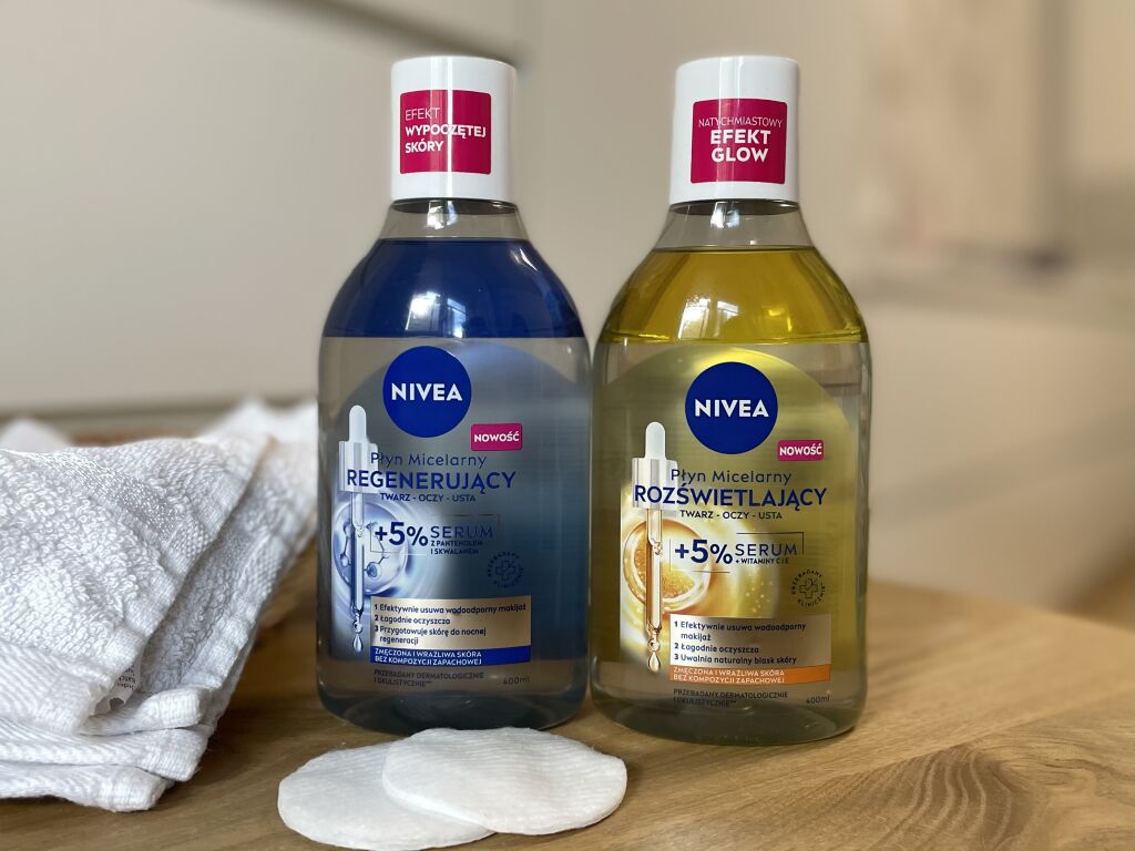 NIVEA: дует новинок міцелярних вод