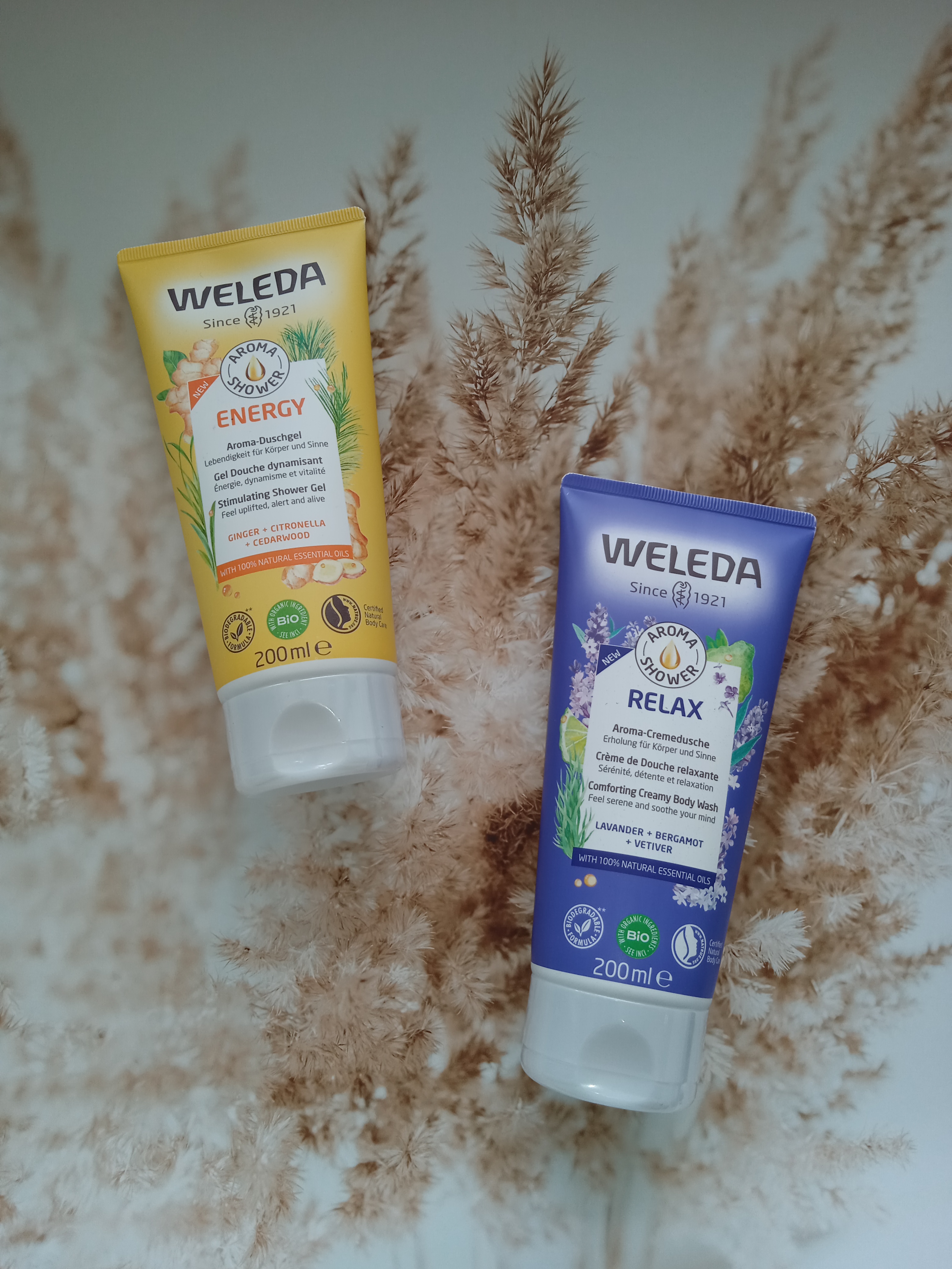 Гелі для душу AROMA SHOWER від Weleda.