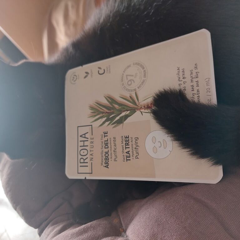 Iroha Nature Purifying Tea Tree + Hyaluronic Acid Sheet Mask