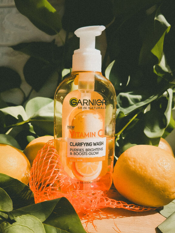 Очищувальний гель для вмивання з вітаміном С від Garnier