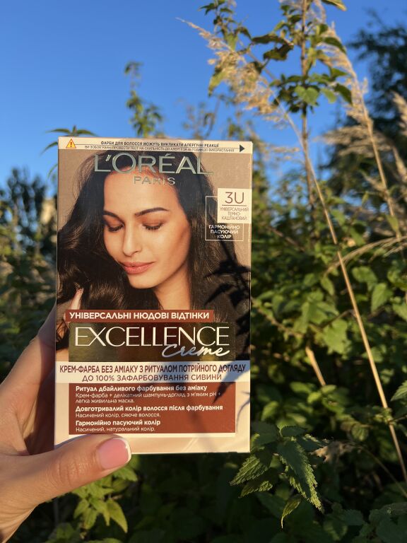 Вперше фарбуюсь L'Oreal Paris Excellence Universal Nudes