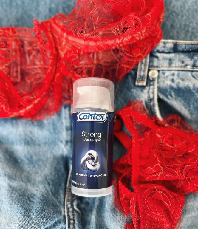 Лубриканти Contex Strong і Durex Naturals