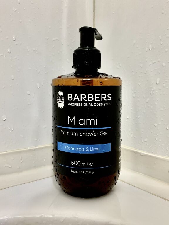 Barbers | Miami Premium Shower Gel