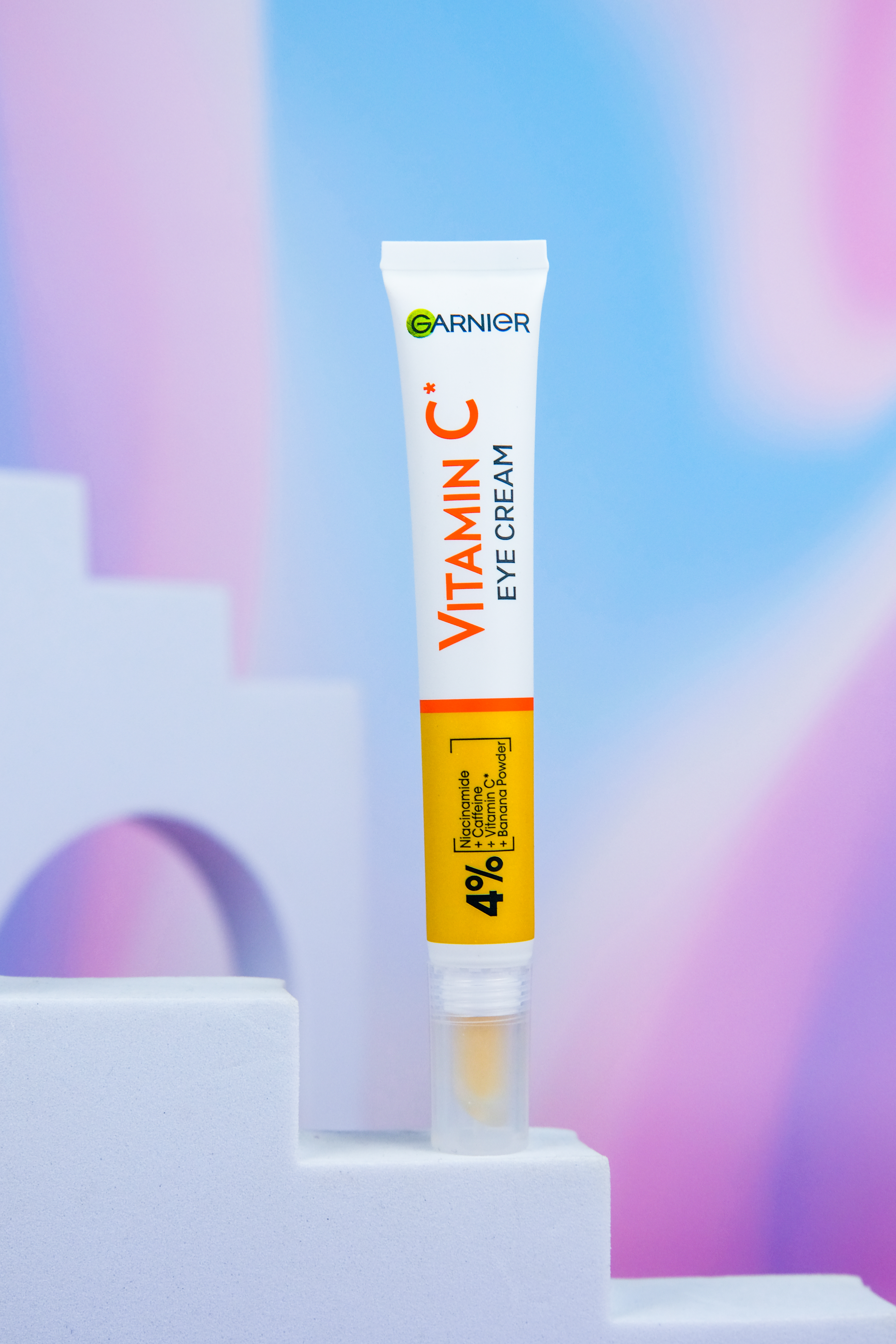 Крем який потребує правильного підходу : Garnier Vitamin C Eye Cream