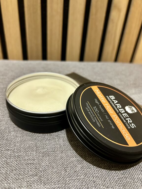 Barbers Matte Hair Pomade