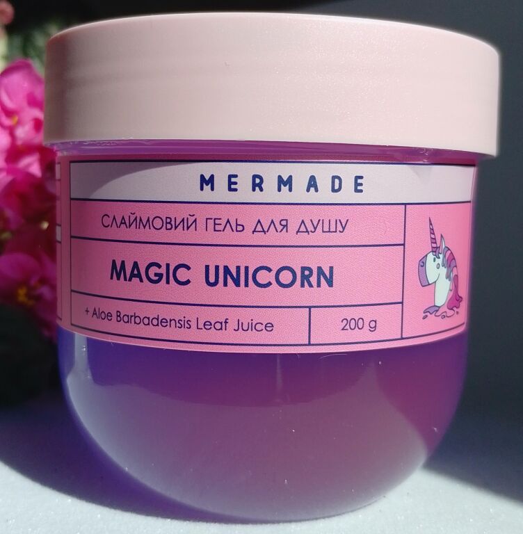 Mermade Magic Unicorn: Слаймовий гель для душу