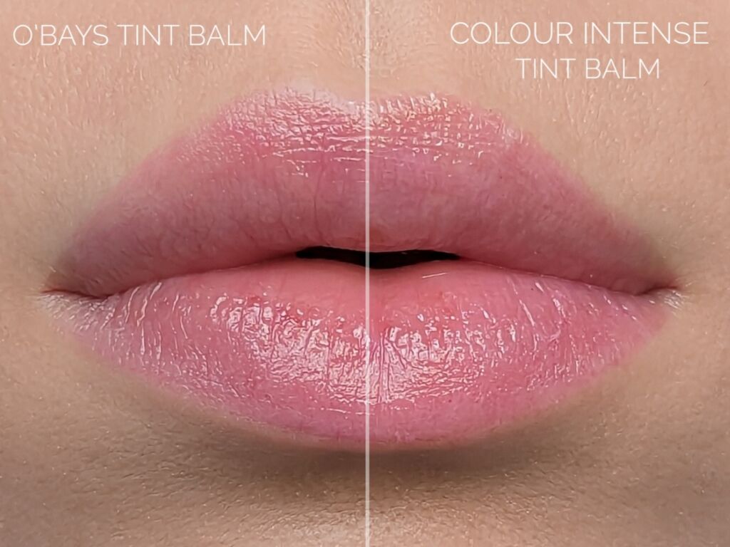 Два найпопулярніші тінти: Colour Intense "Ожина" проти O’BAYS Tint Balm