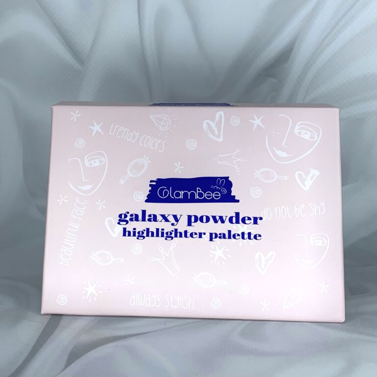 Glambee galaxy powder highlighter palette