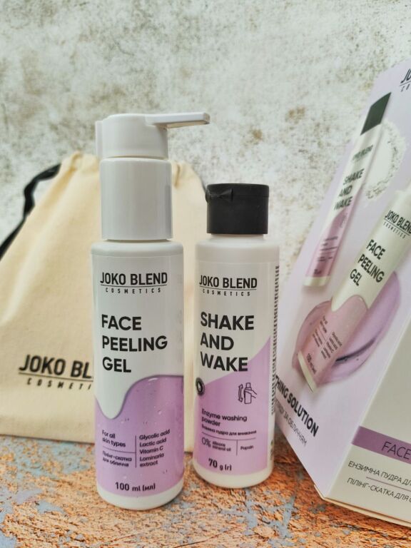 НАБІР ДЛЯ ДОГЛЯДУ ЗА ОБЛИЧЧЯМ SMOOTHING SOLUTION JOKO BLEND