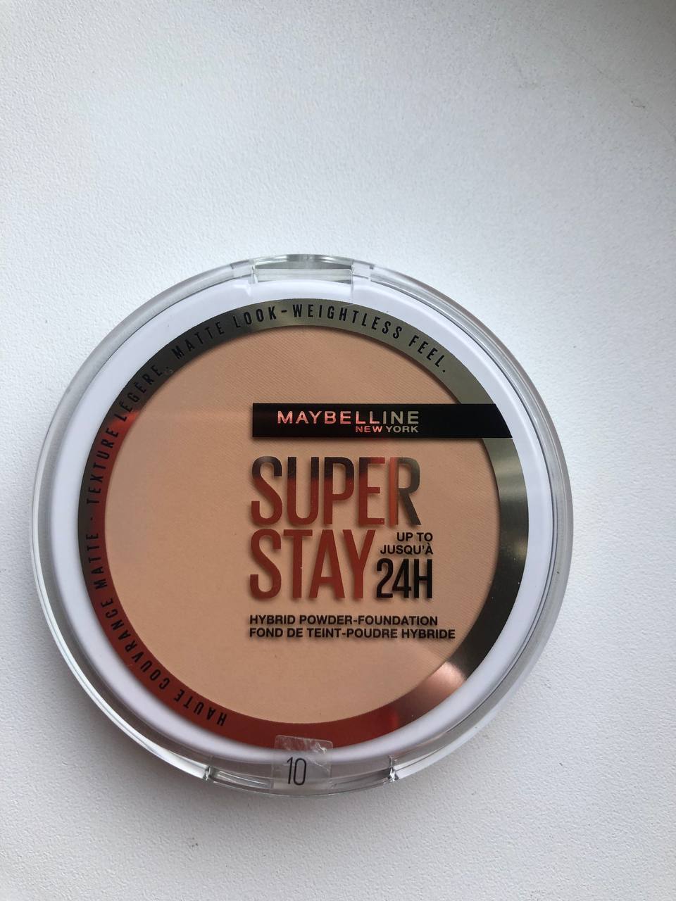 Пудра від Maybelline New York SuperStay 24HR Hybrid Powder Foundation