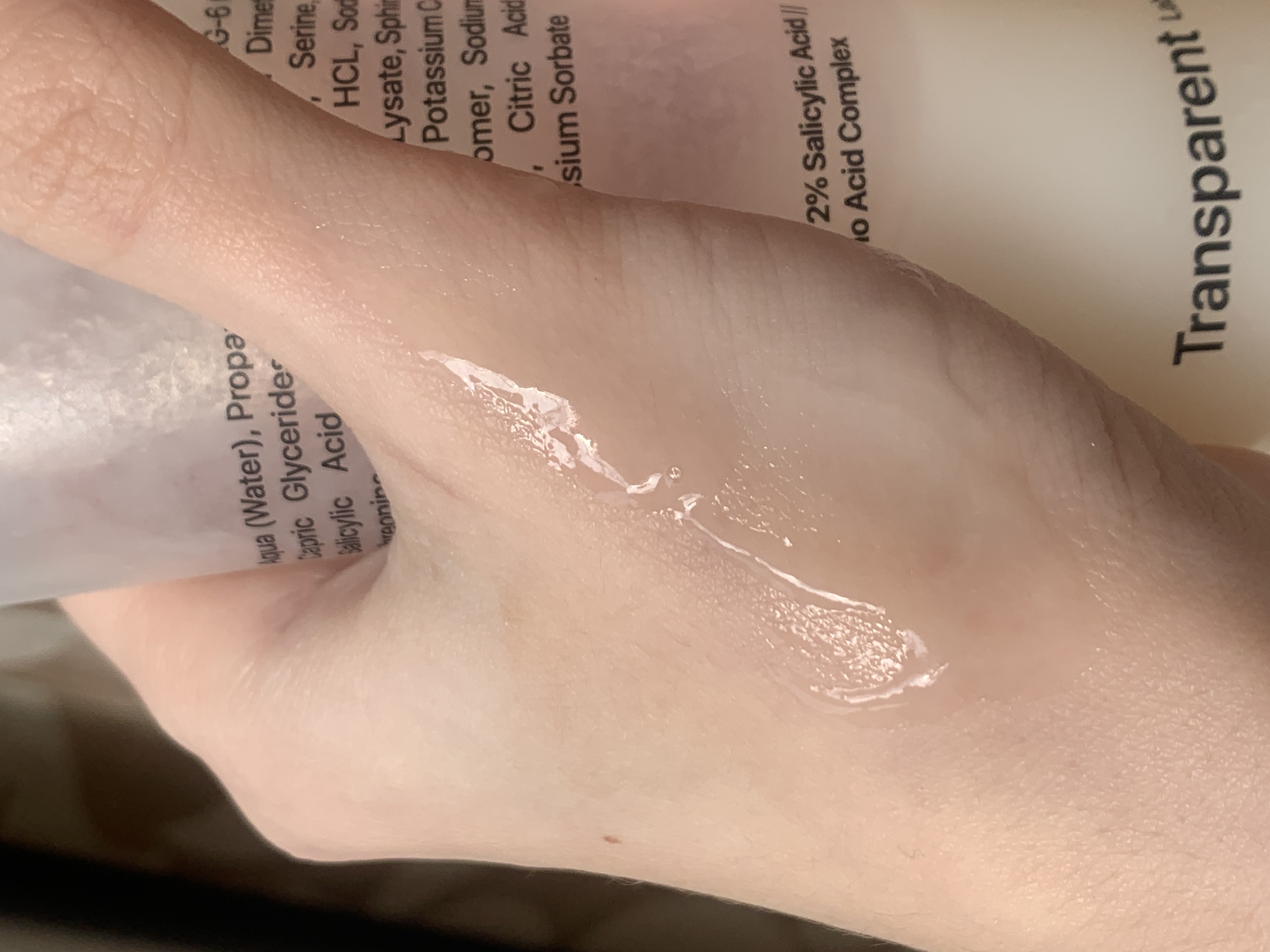 Transparent Lab Blemish Control BHA Cleanser