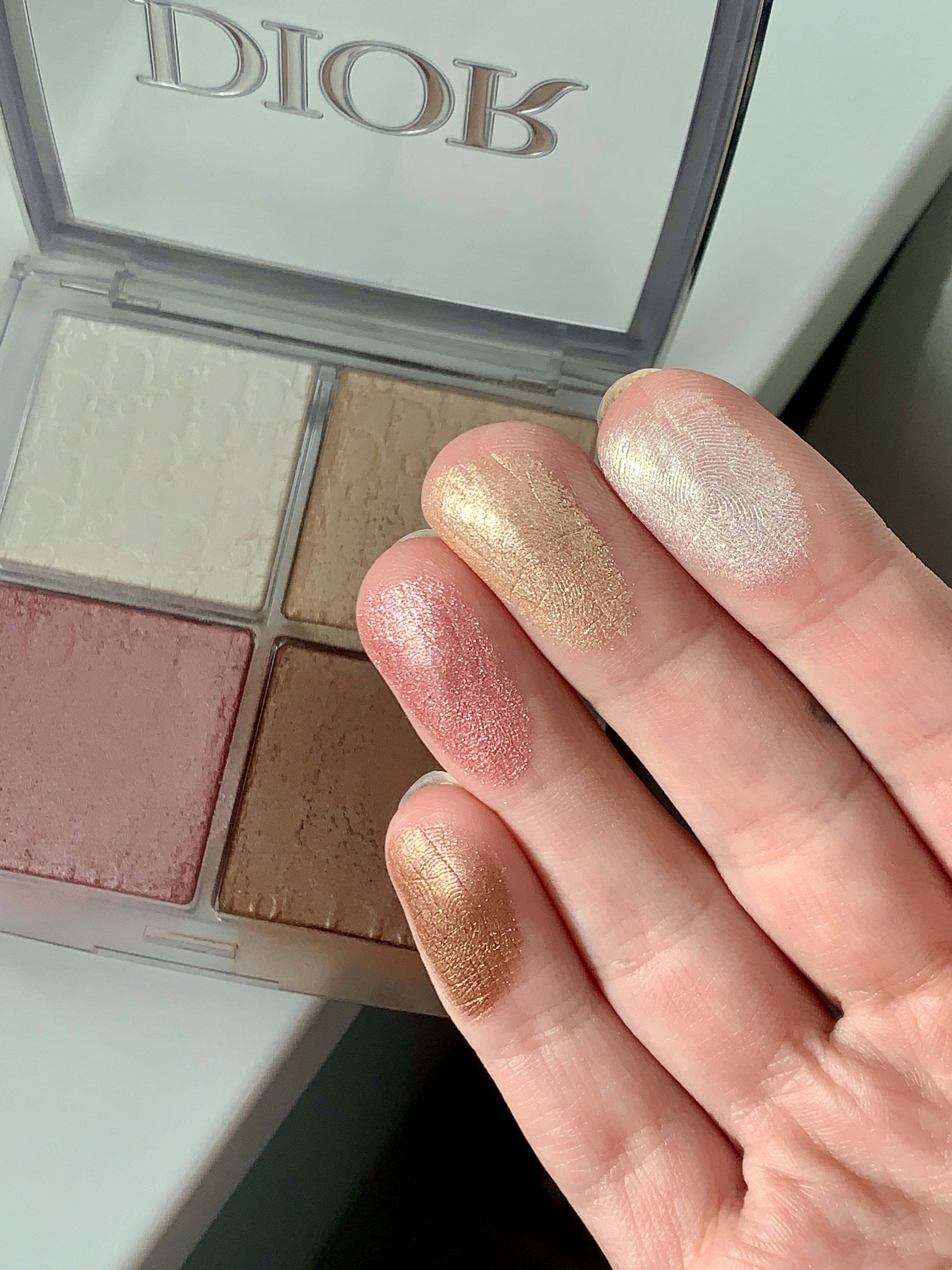 Dior Backstage Glow Face Palette Highlight&Blush