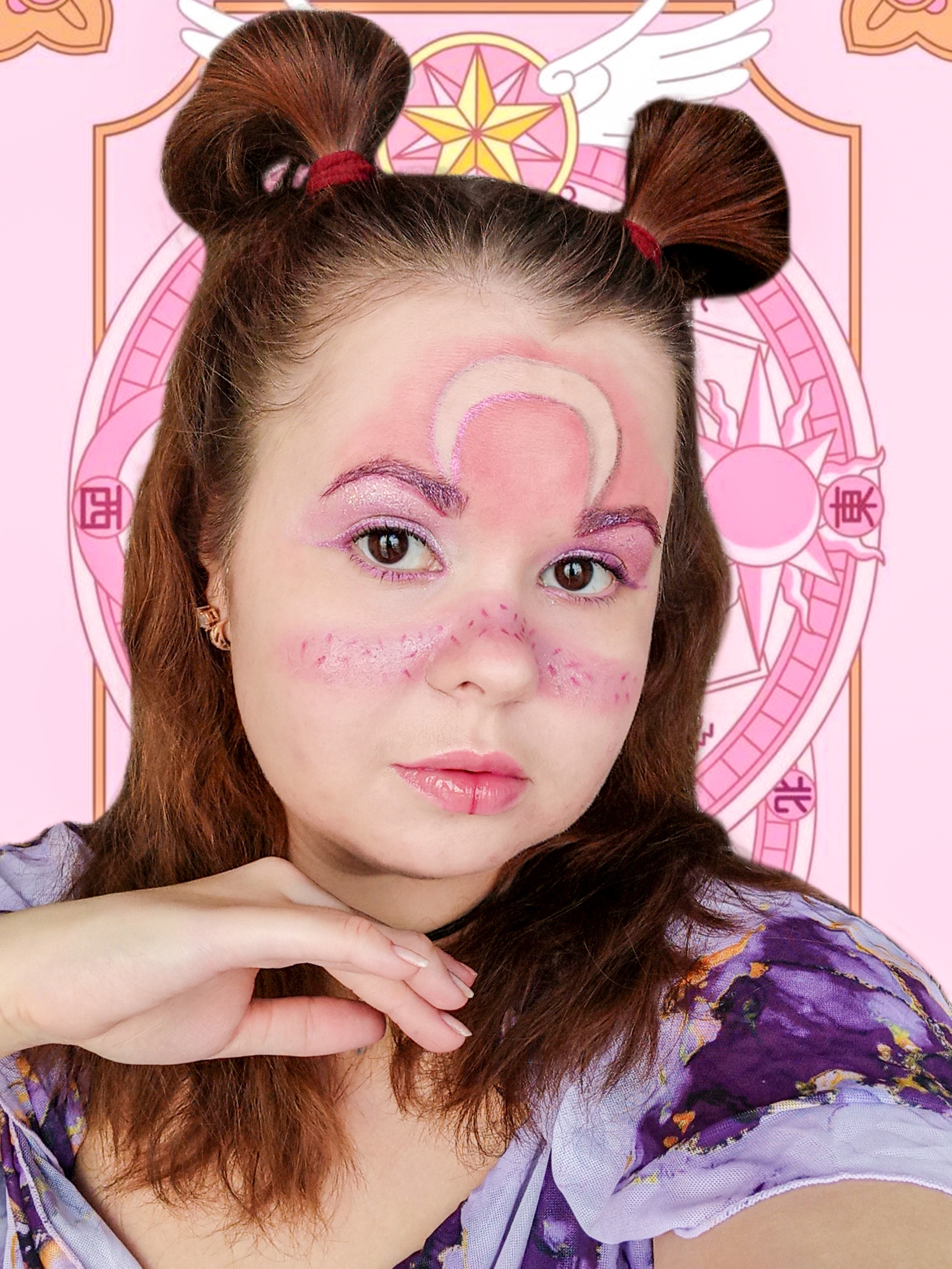 Sailor Moon B-day Makeup
