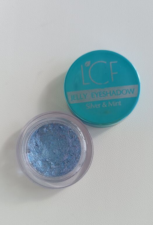 Тiні-желе для повік LCF Silver & Mint Jelly Eyeshadow у відтінку 3