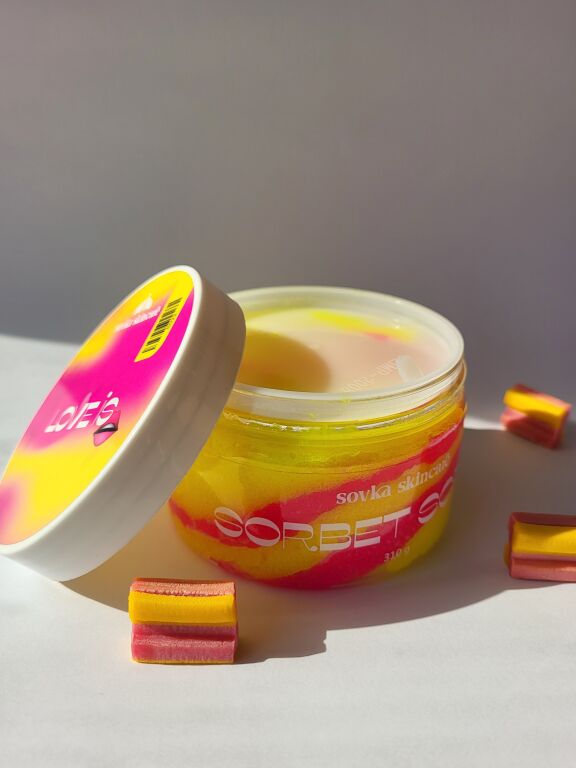 Love is...Sovka Skincare Sorbet Scrub