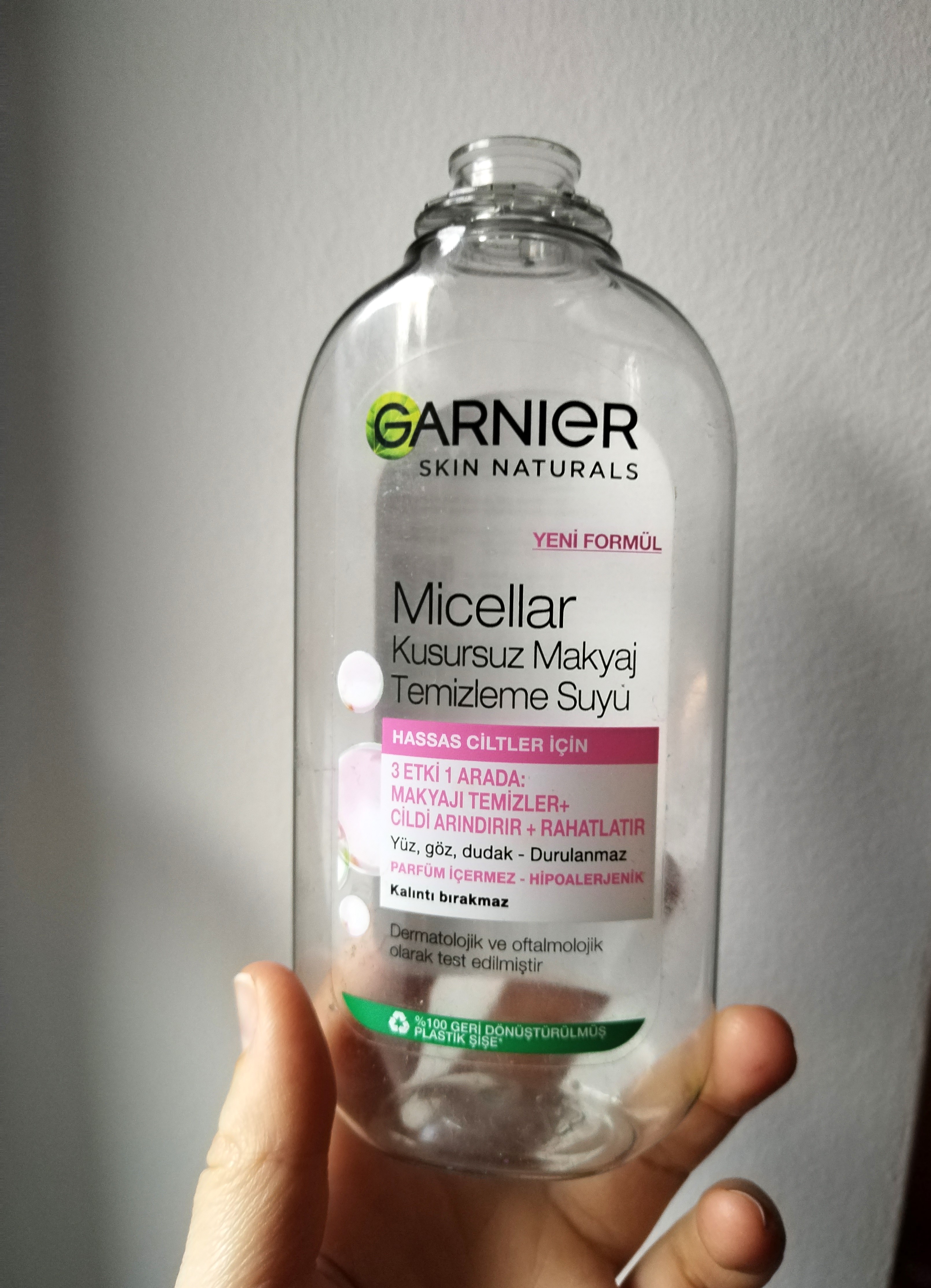 �Як я чистила міцелярною водою Garnier Skin Naturals все навкруги)