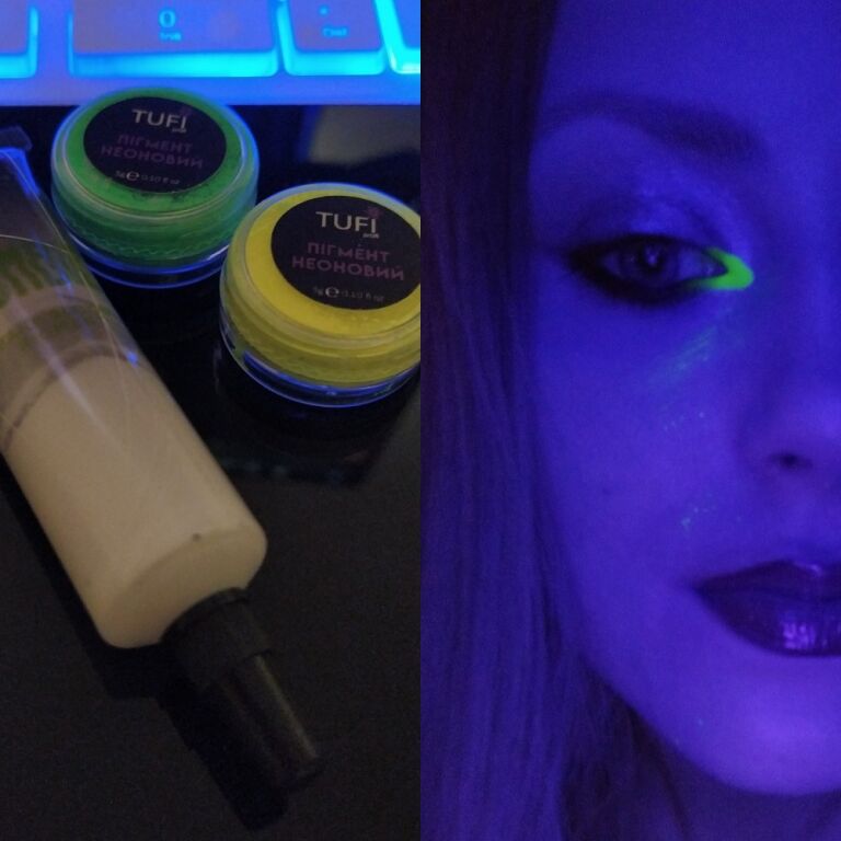 neon make-up