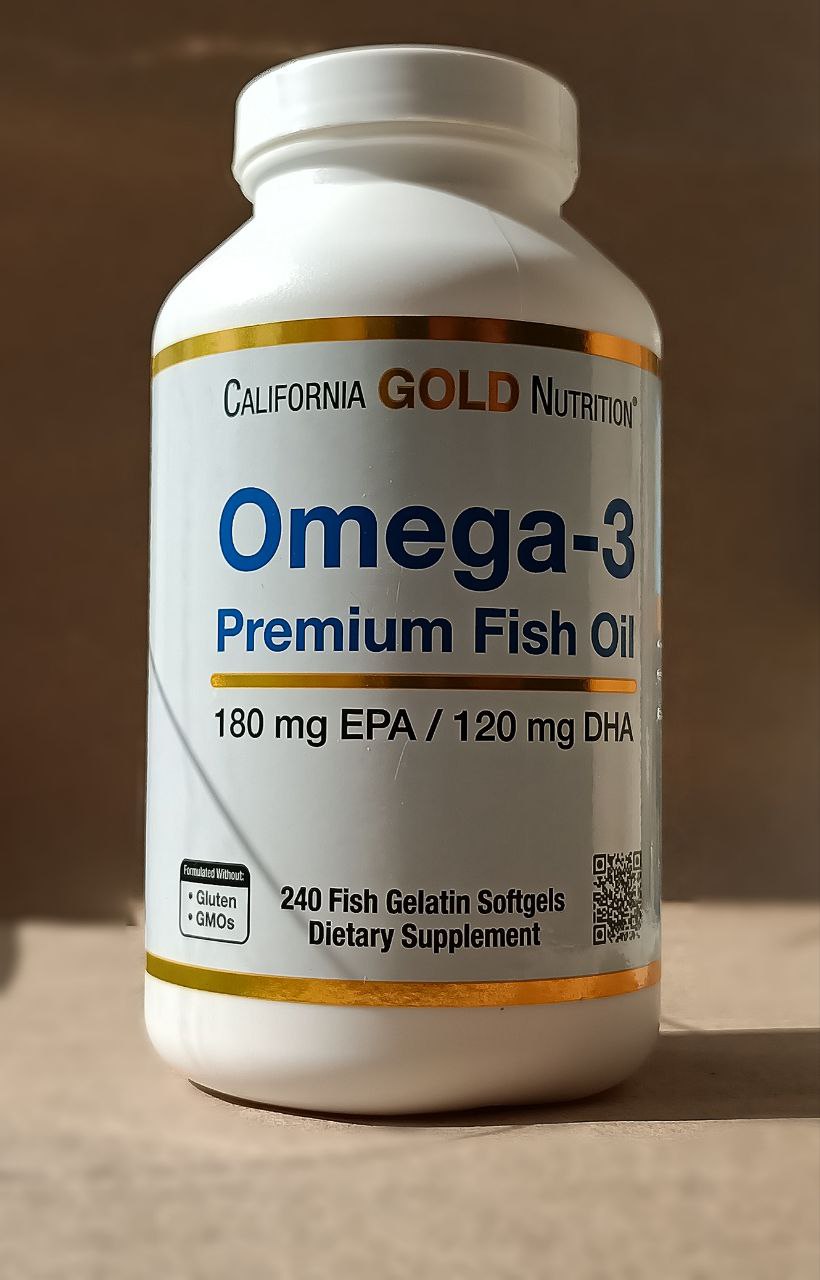 Жирні кислоти Омега-3 від California Gold Nutrition