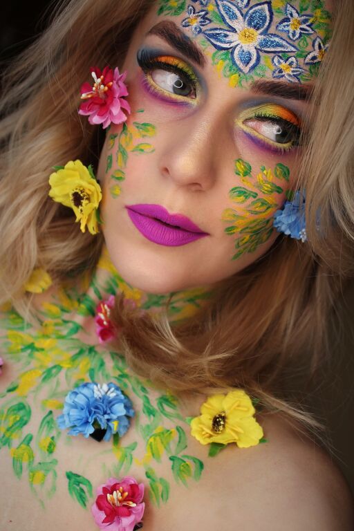 #flowermakeupclub