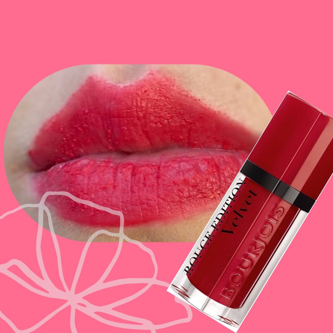 Сатинова помада Bourjois Rouge Edition Velvet Lipstick огляд