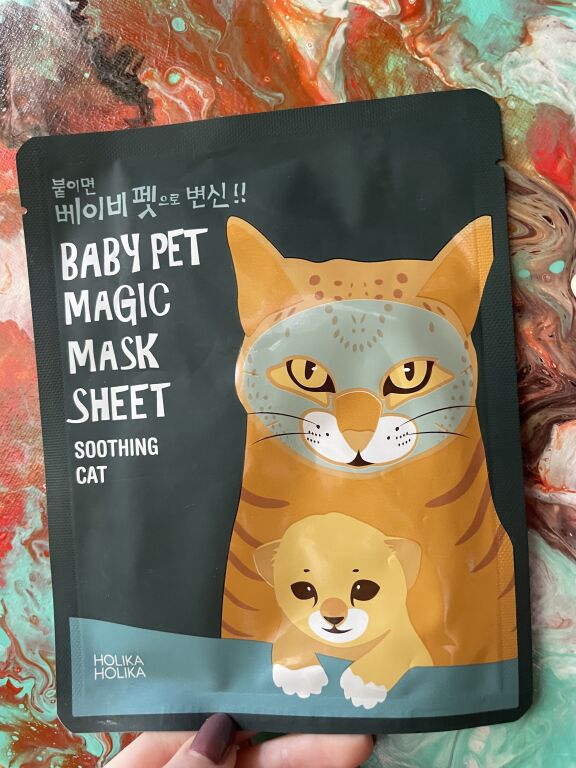 Holika Holika Baby Pet Magic Mask Sheet Soothing Cat