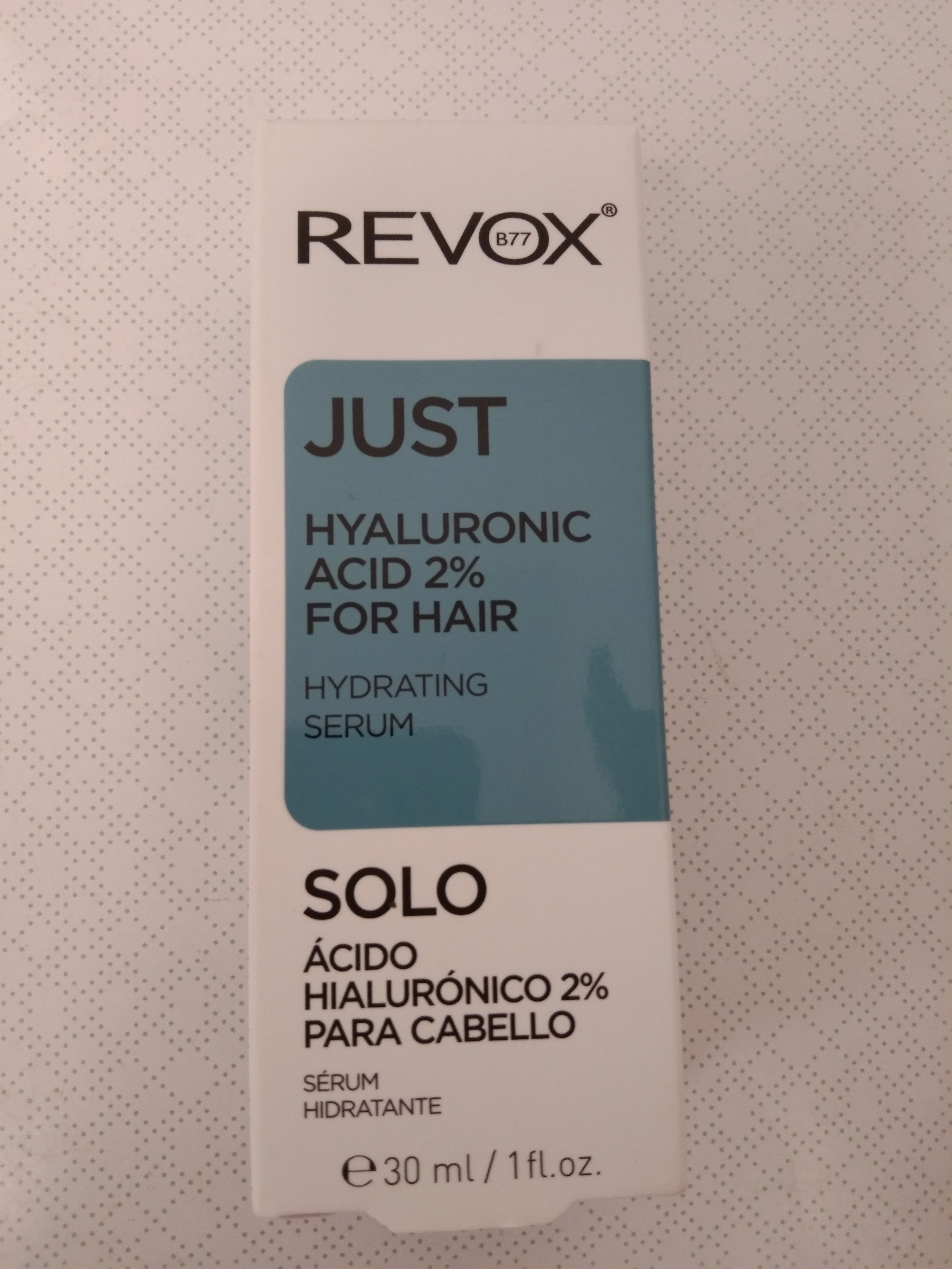 Revox: зволожувальна сироватка для волосся та шкіри голови
