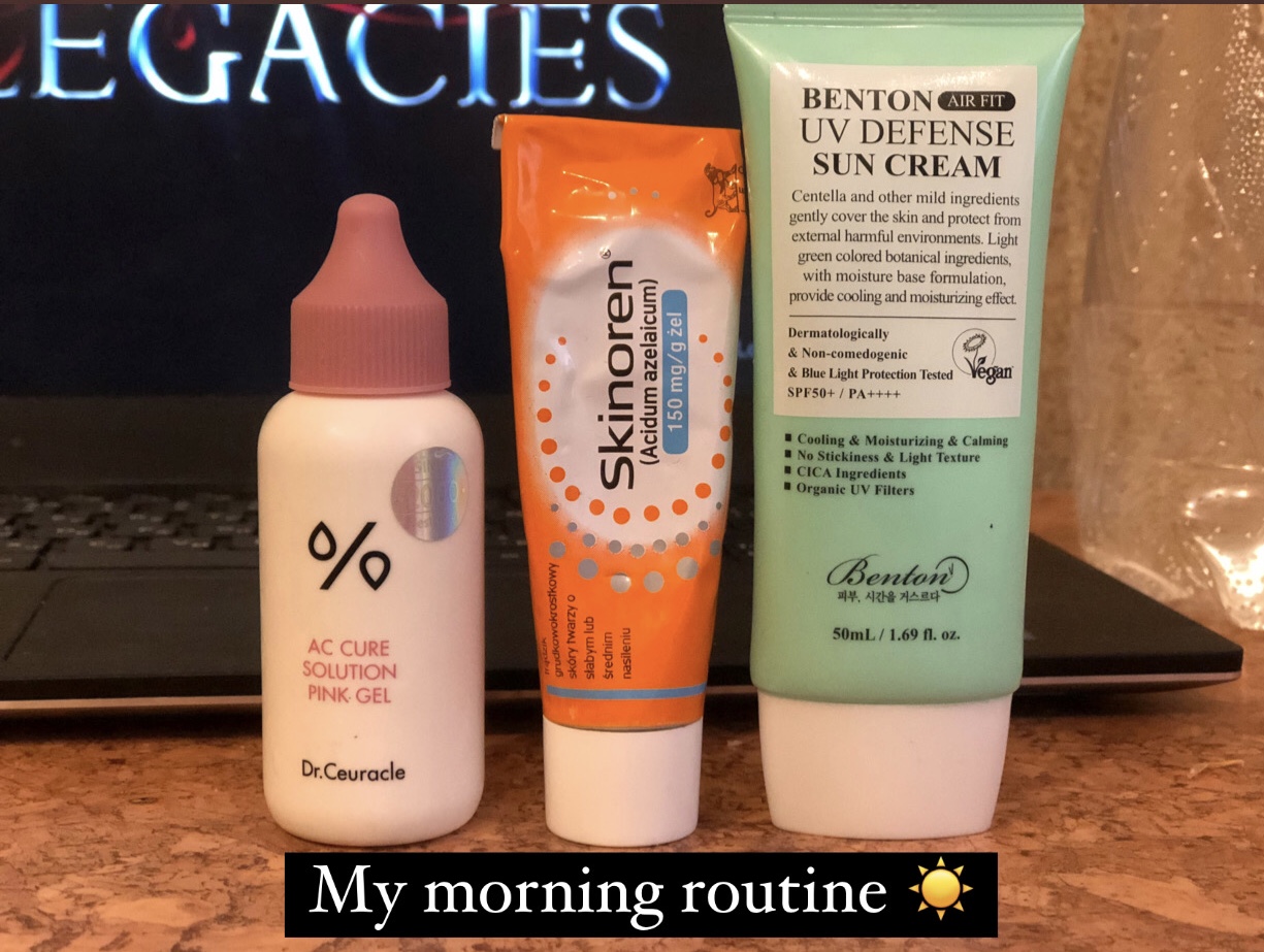 My morning routine