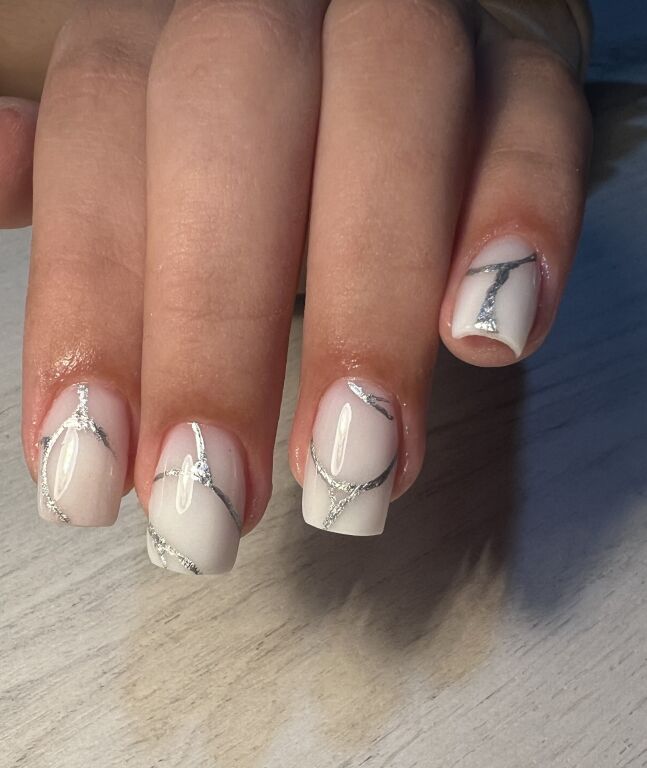 Milk nails 