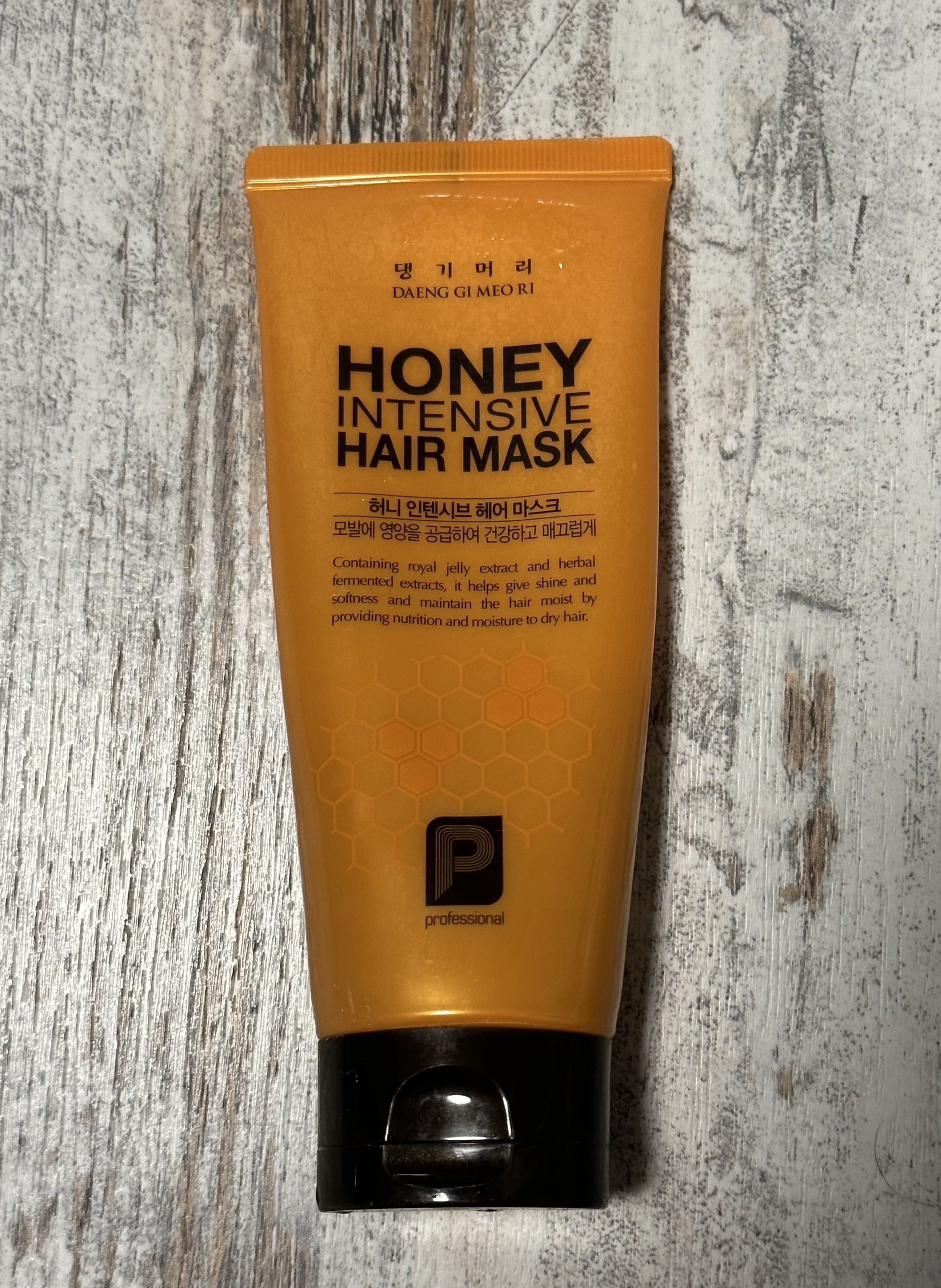 Корейська медова маска для волосся