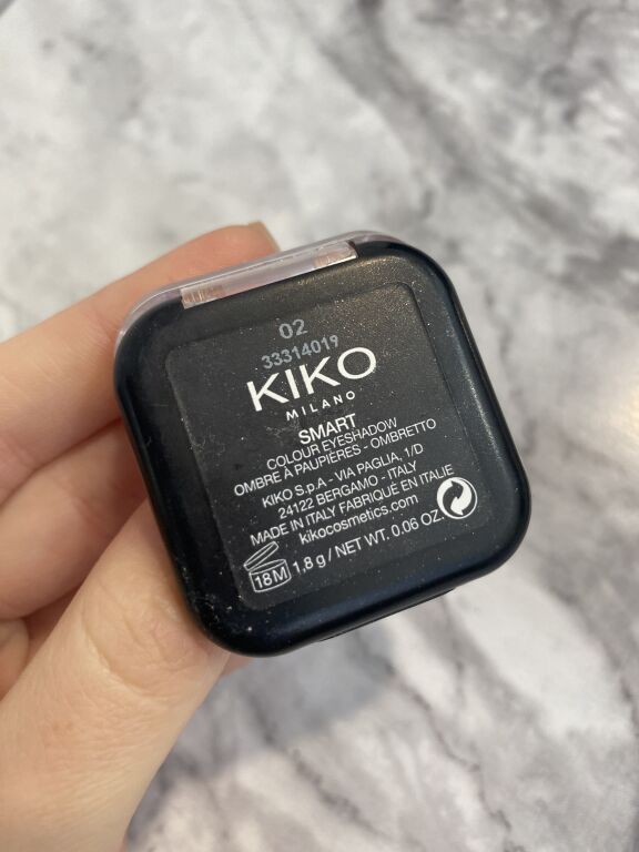 тіні Kiko Smart Colour Eyeshadow: ніжний молочний відтінок — любов з першого погляду!