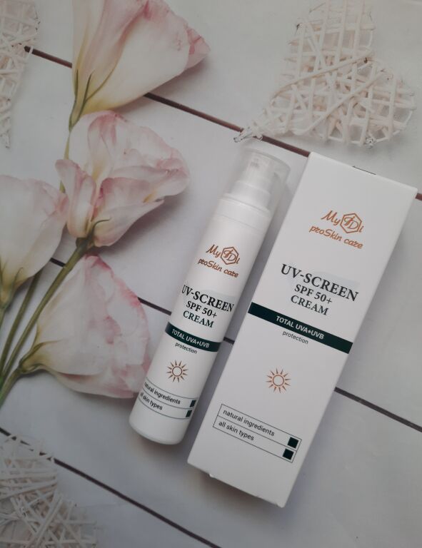 Сонцезахисний крем для обличчя MyIDi UV-Screen Cream SPF 50+