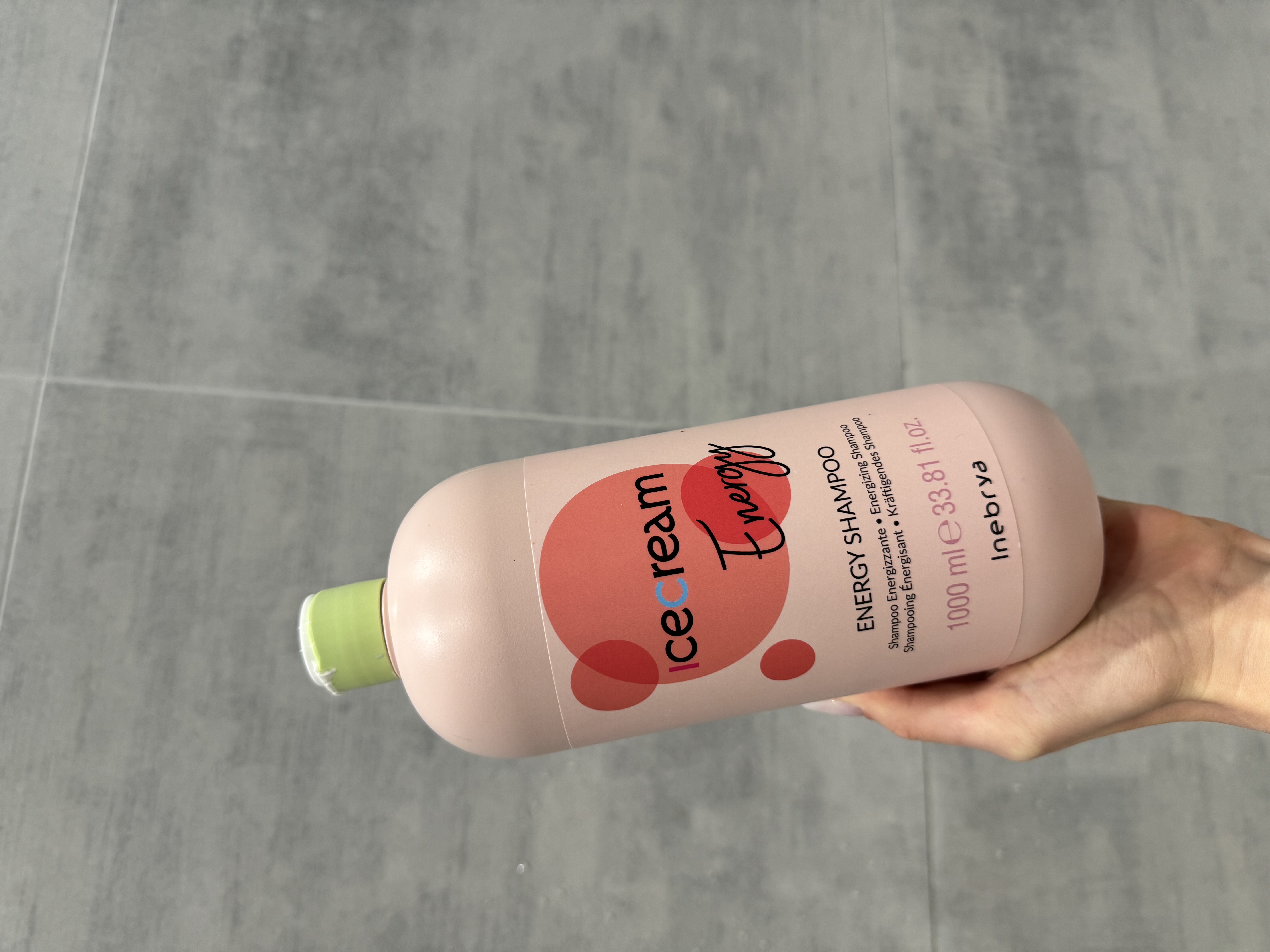 Inebrya Ice Cream Energy Shampoo