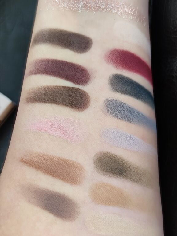 Новинка Glamshop Grunge palette (свотчі)