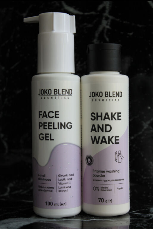 М‘яка ензимна пудра для вмивання Joko Blend Shake and Wake