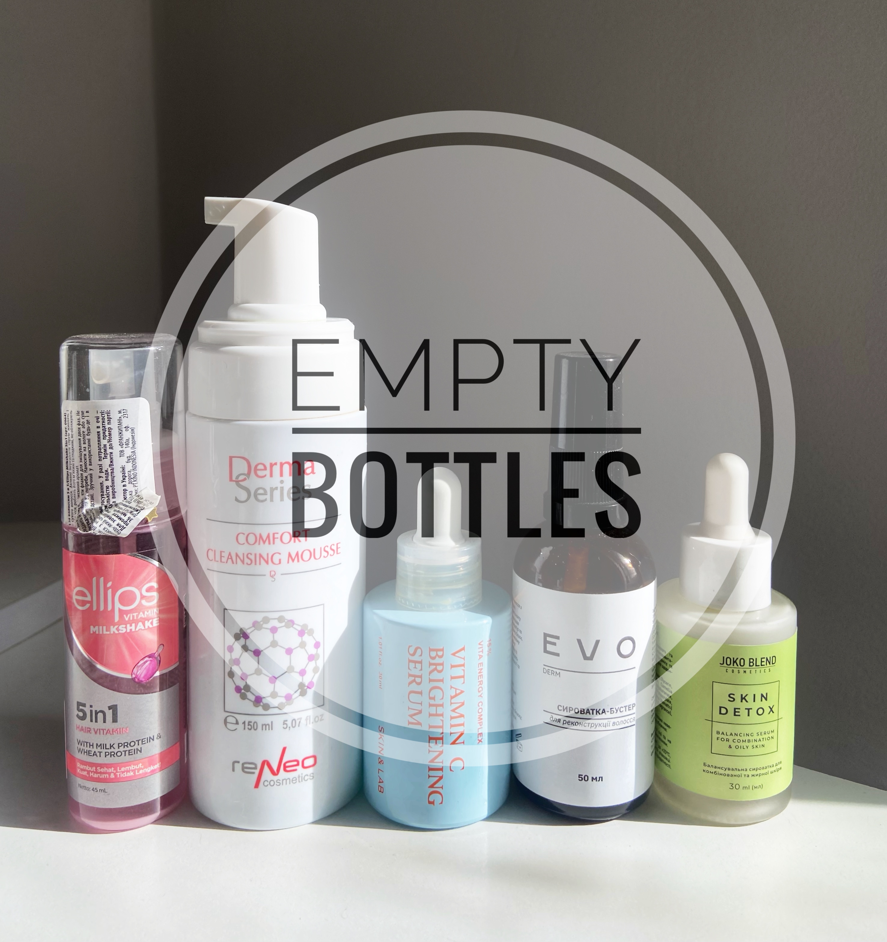 Empty bottles