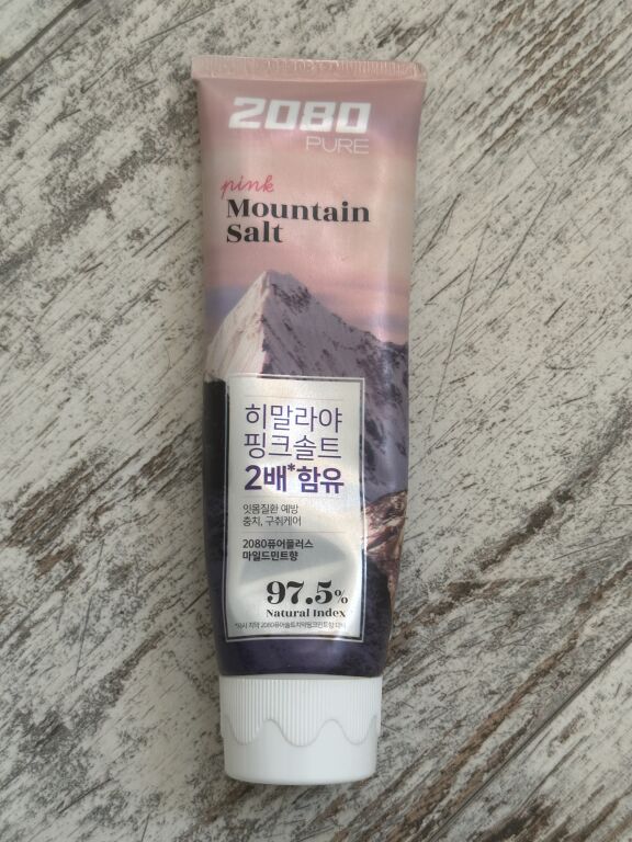 Корейська зубна паста з гімалайською сіллю