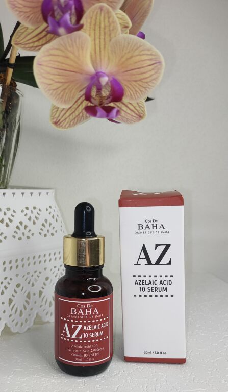 Сироватка для обличчя з азелаїновою кислотою 10% Cos De Baha Azelaic Acid 10% Serum