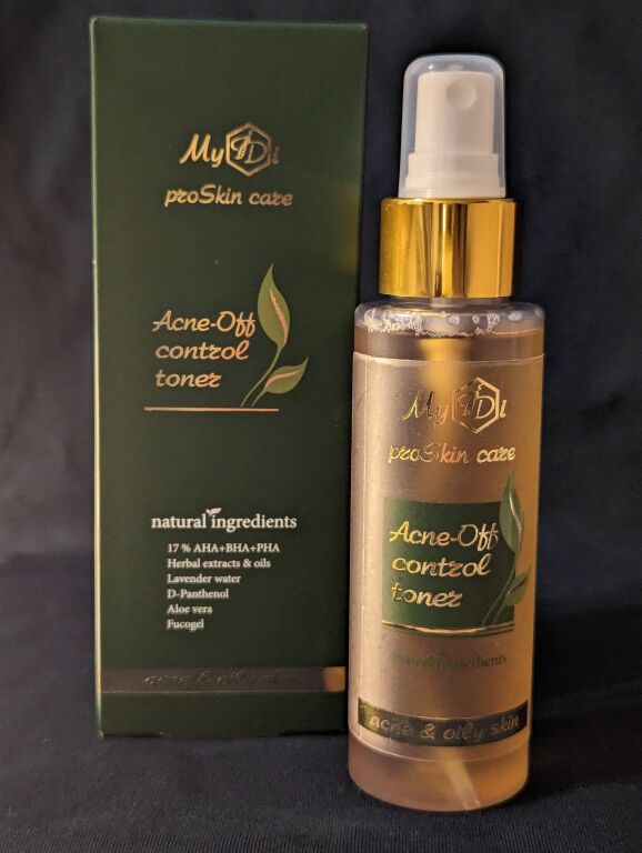 Протизапальний тонер для обличчя MyIDi Acne-Off Control Toner