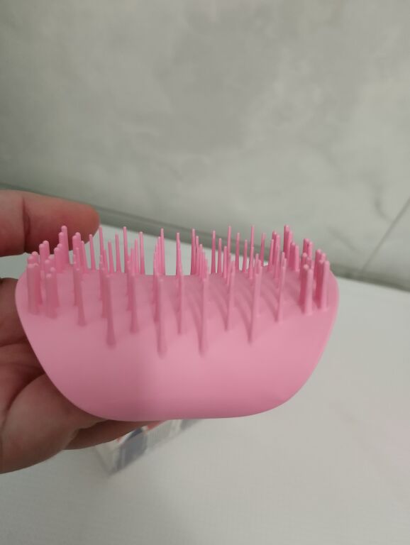 Щітка для масажу голови Тангл Тизер Tangle Teezer The Scalp Exfoliator & Massager Pretty Pink