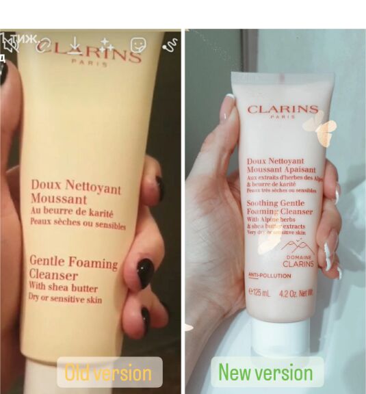 Любов на всі роки ( і гроші) ! Clarins Soothing Gentle Foaming Cleanser Shea Butter