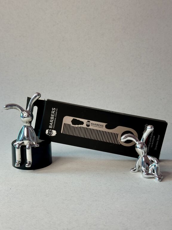 Barbers Metal Comb