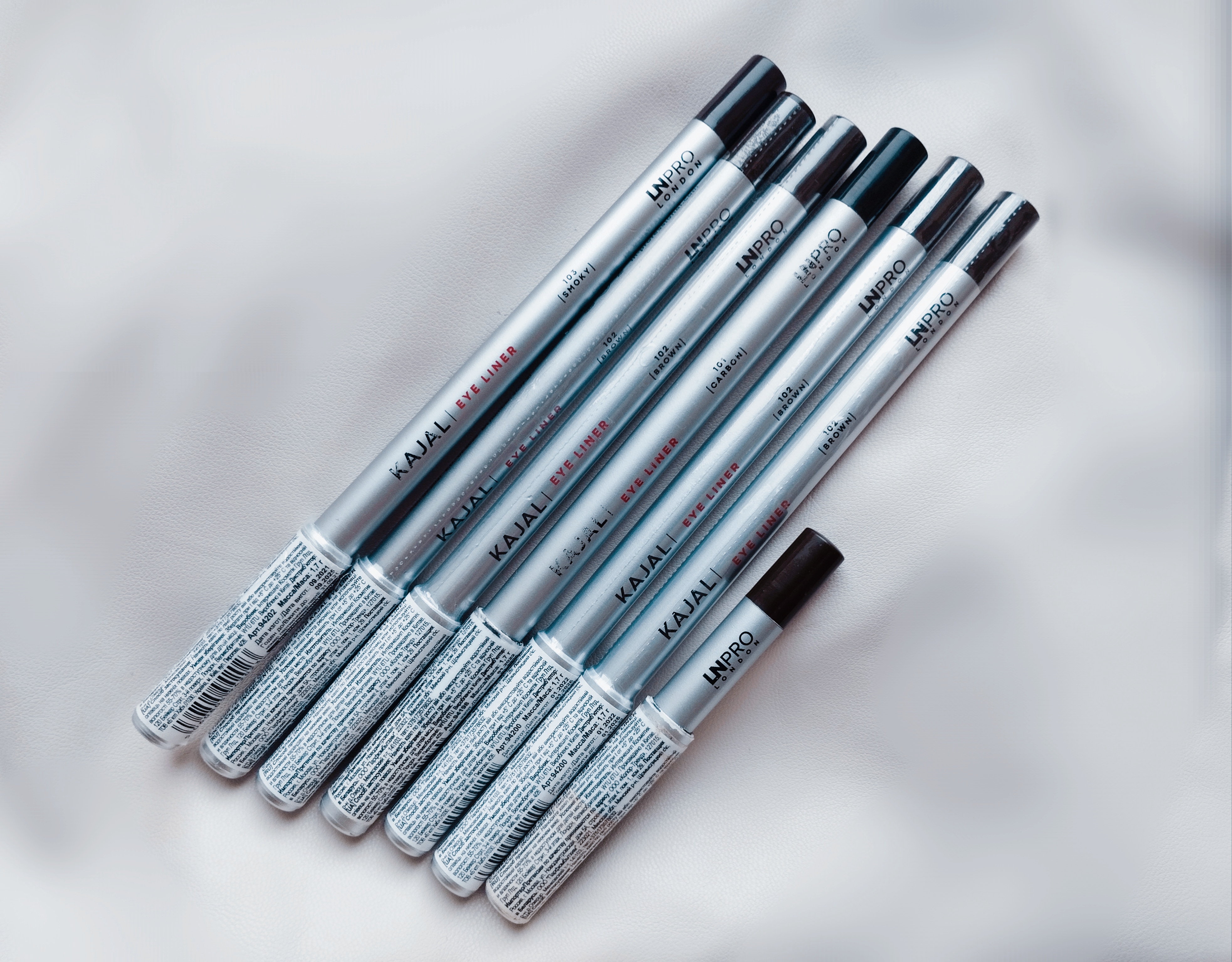 Огляд 3-х відтінків олівців від Ln pro.