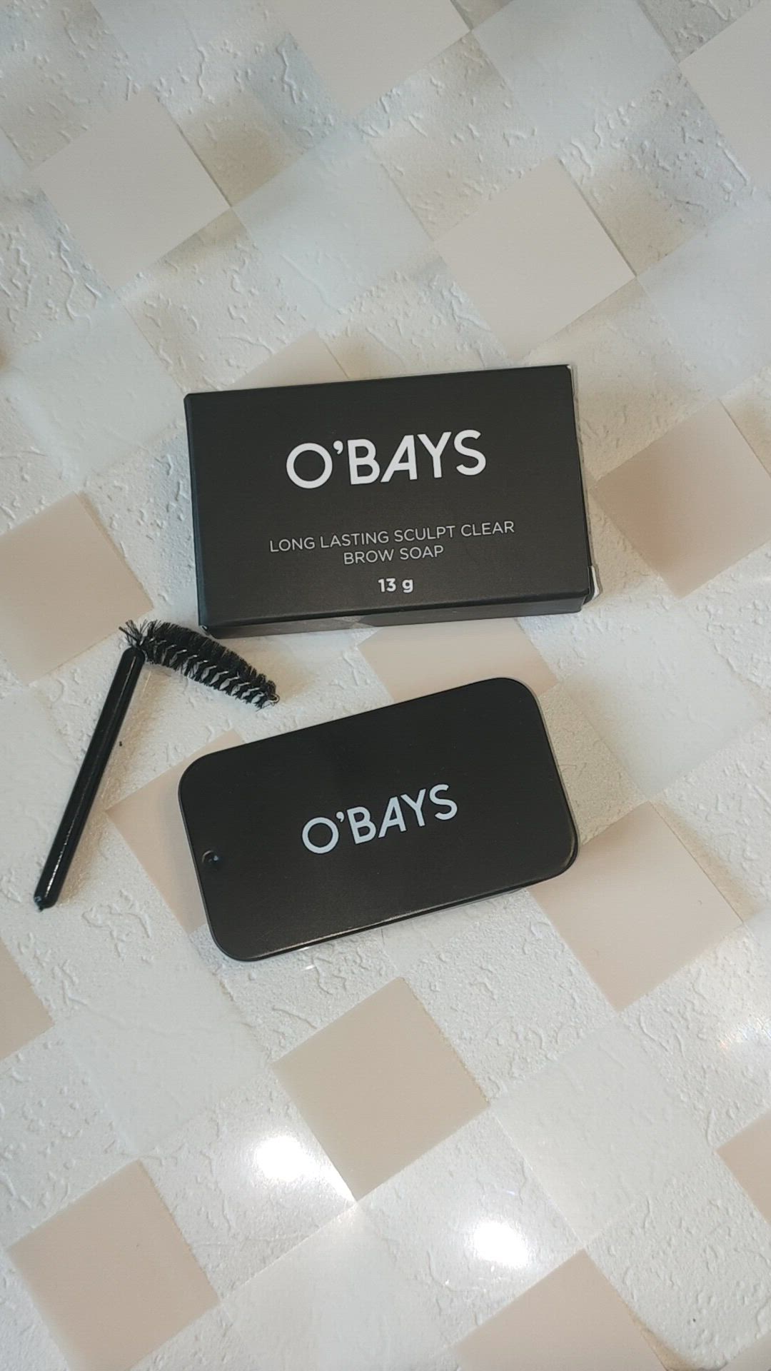 Мило для моделювання брів O’BAYS Long-Lasting Brow Soap