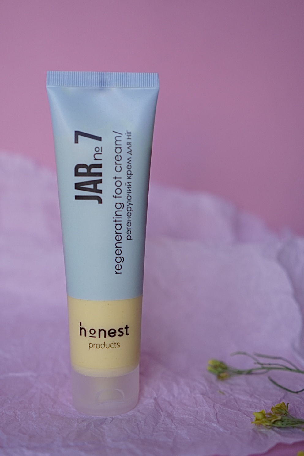 Honest Products med JAR №7 Regenerating Foot Cream